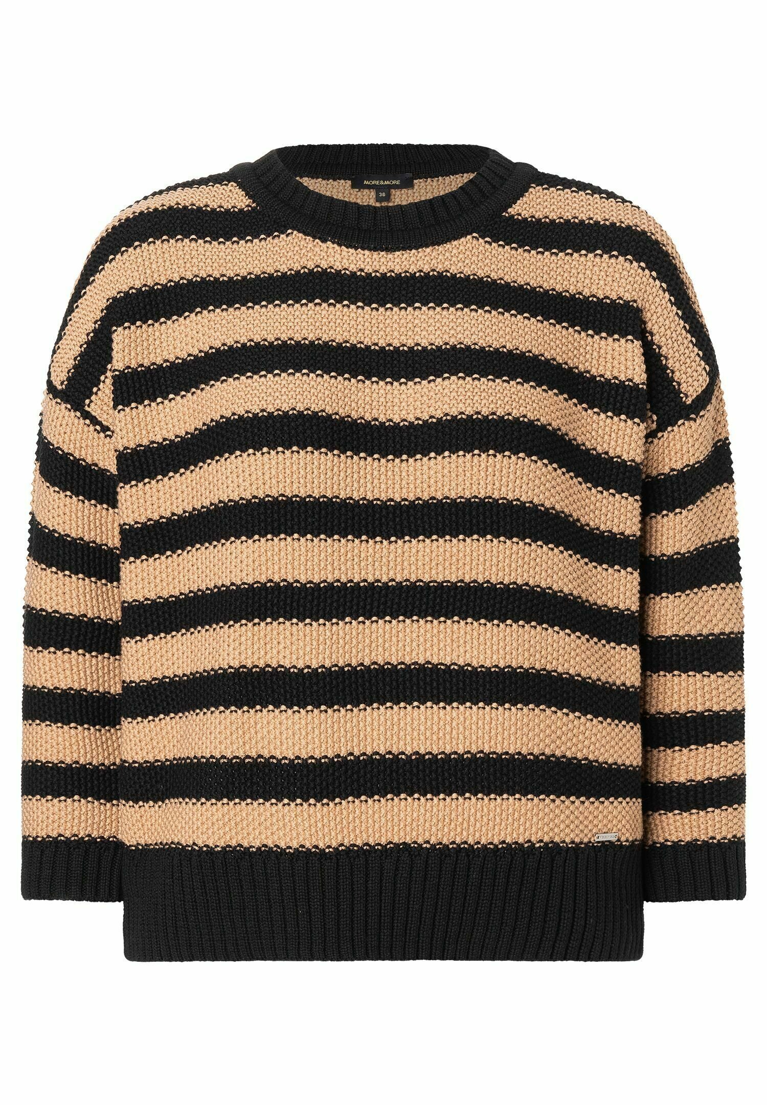 More & More MIT STREIFEN, 3/4 ARM - Strickpullover - mehrfarbig 