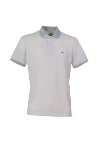 MEZZA MANICA CON COLLO A FANTASIA - Polo majica - bianco