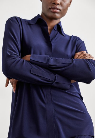 Norma Kamali COLLAR - Chemisier - true navy