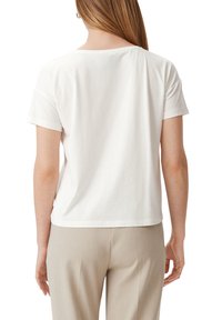 comma FRONT - T-Shirt print - weiß