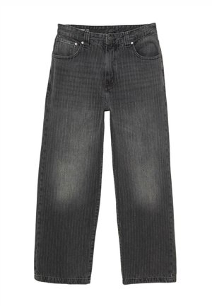 LASER PRINT - Jeans Straight Leg - black