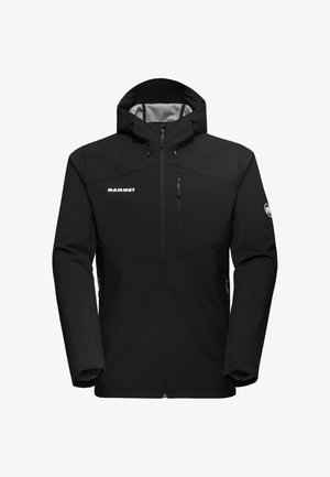 Mammut OUTDOOR SO HOODED - Softshelljacke - black