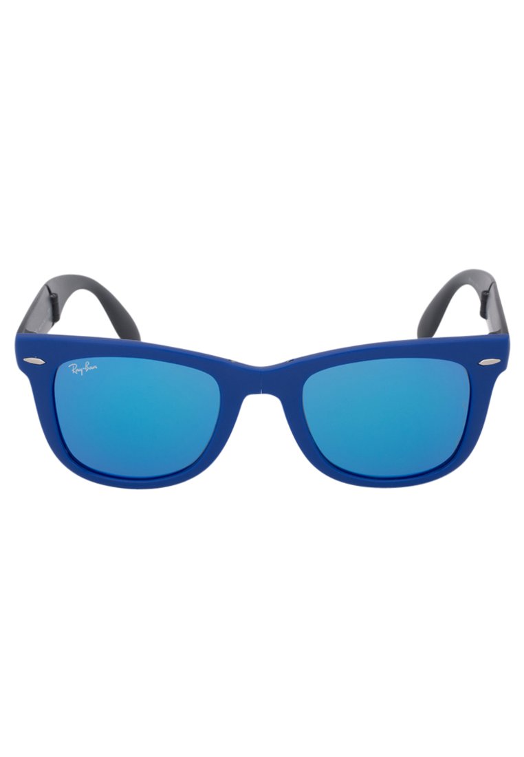 Ray-Ban 0RB4105 FOLDING WAYFARER - Sunglasses - blue - Zalando.co.uk