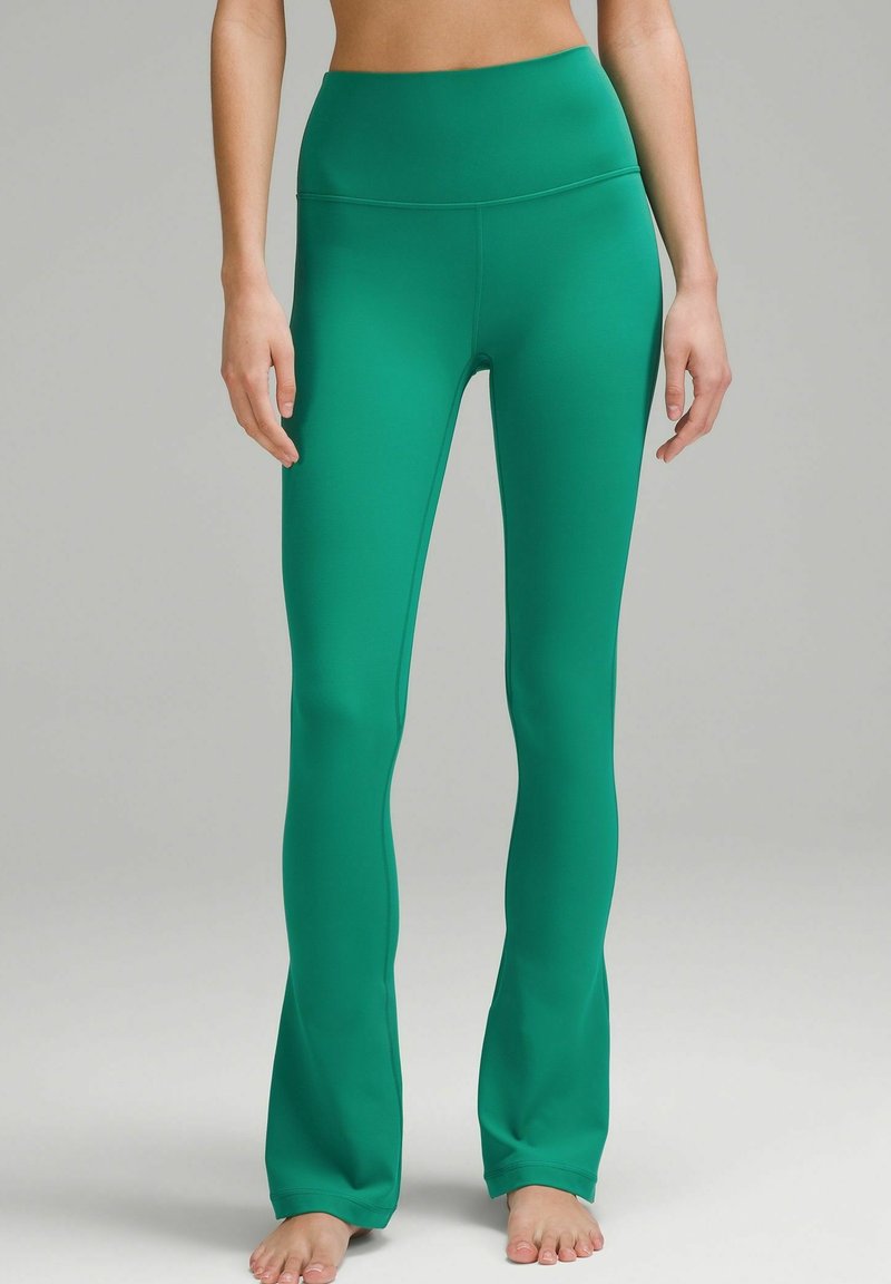 lululemon ALIGN MINI FLARE Teplákové kalhoty cascadia green/zelená