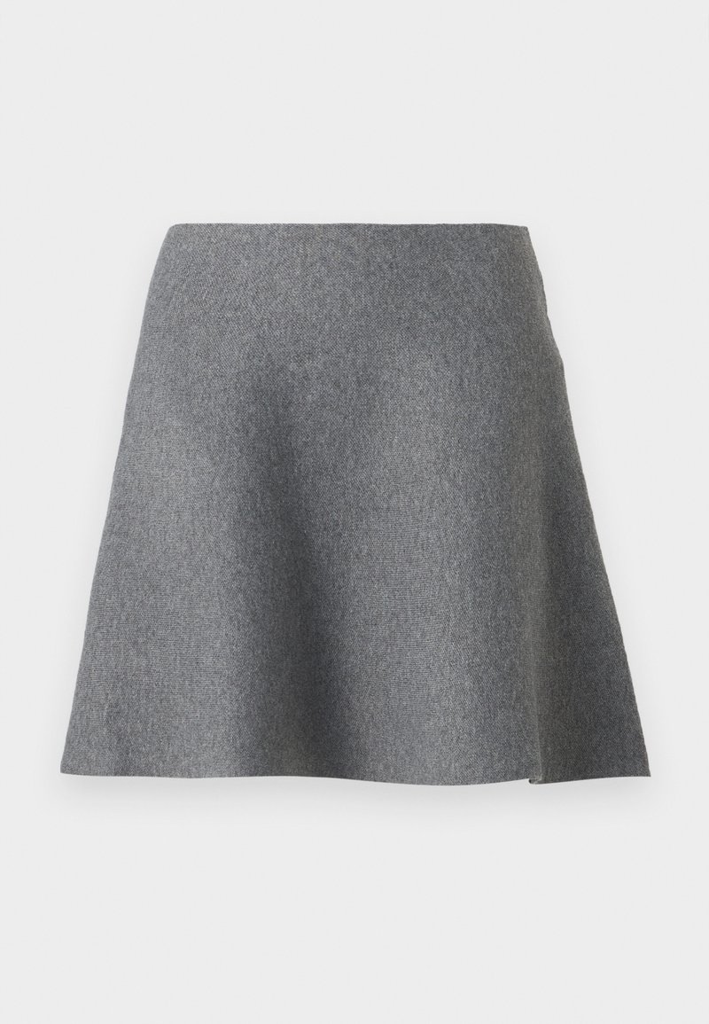 Only Minirok grijs gemêleerd Only Minirok grijs gemêleerd
