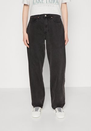 Abercrombie & Fitch, Relaxed fit jeans - black