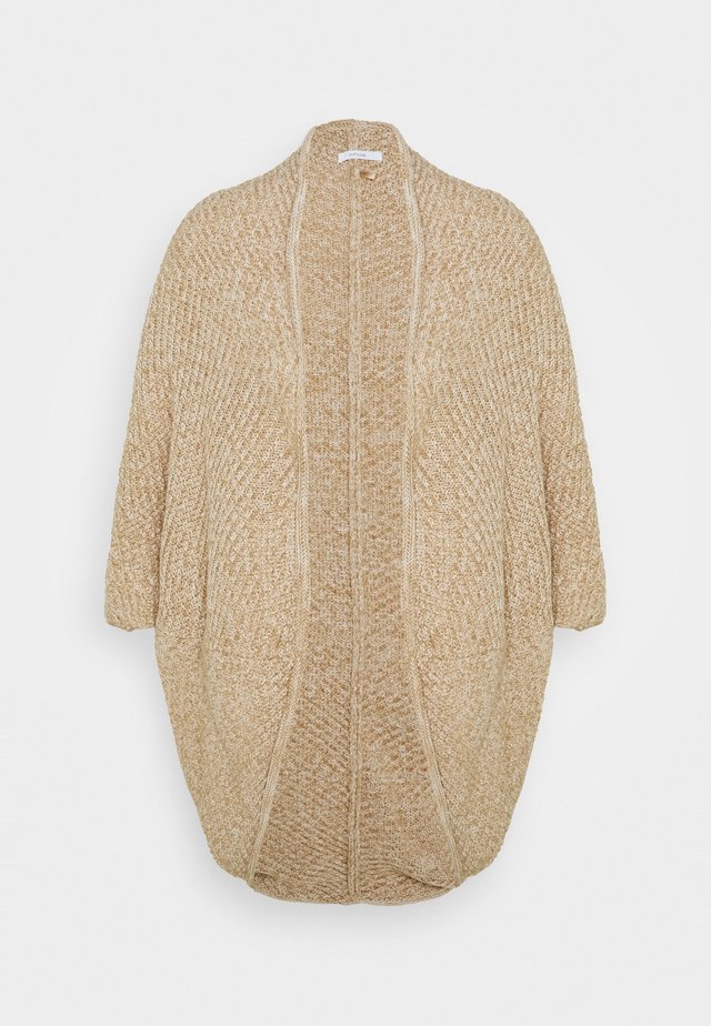 AMARYLLIS WAFFLE - Gilet - creamy camel