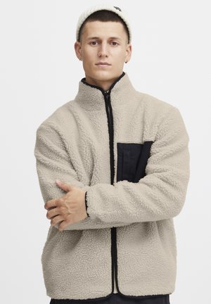 Solid SDFreddie TEDDY - Fleece jacket - oatmeal