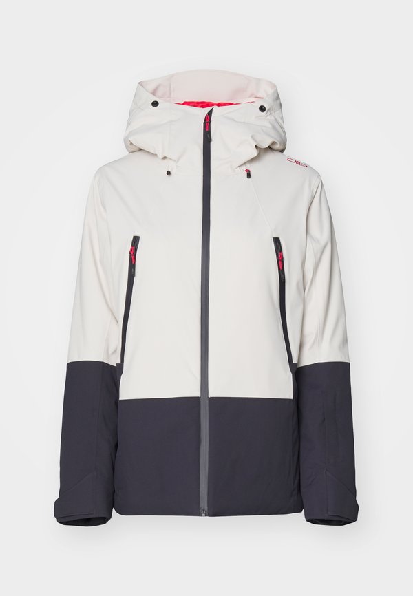 WOMAN JACKET FIX HOOD - Ski jacket - vaniglia2
