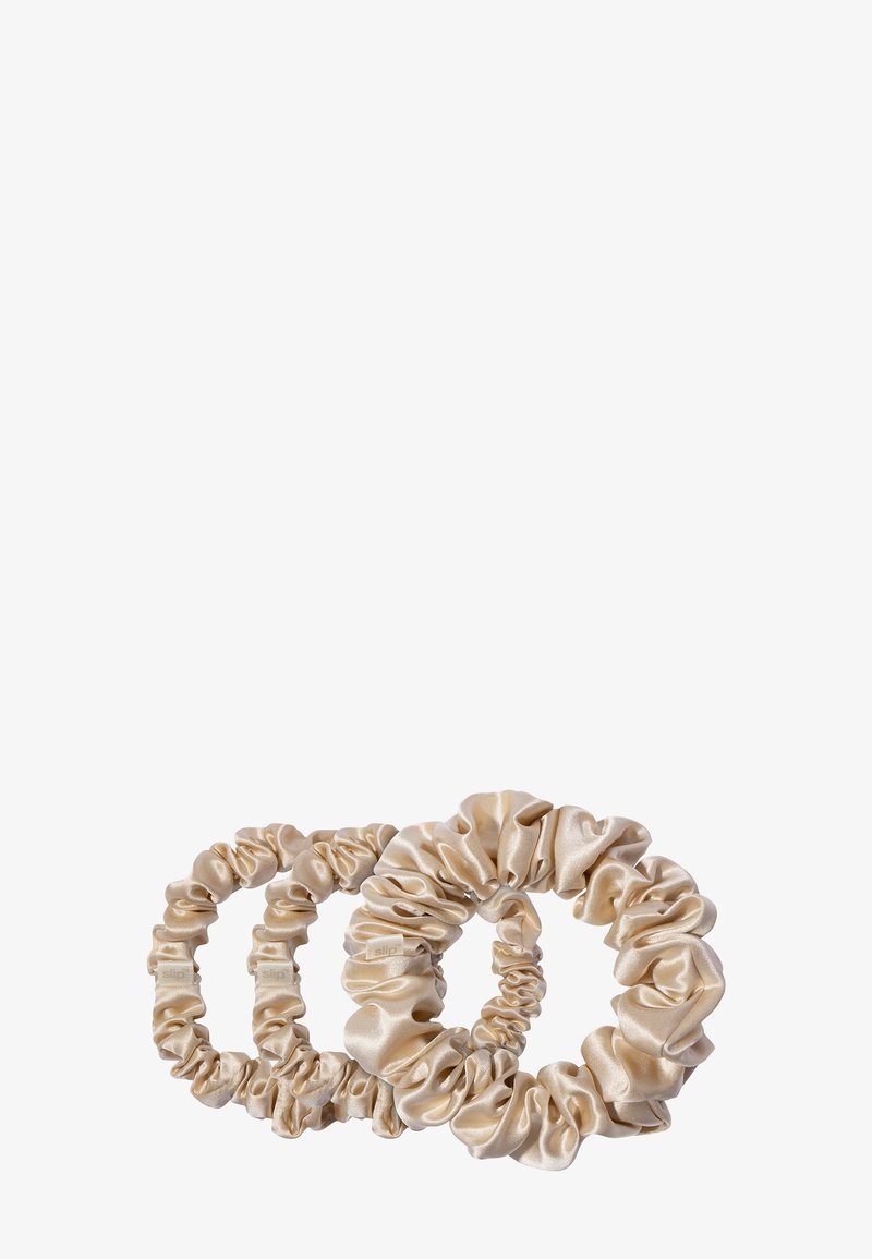 Slip - PURE SILK BACK TO BASICS ASSORTED SCRUNCHIES - Accessori skincare - blonde, Ingrandire