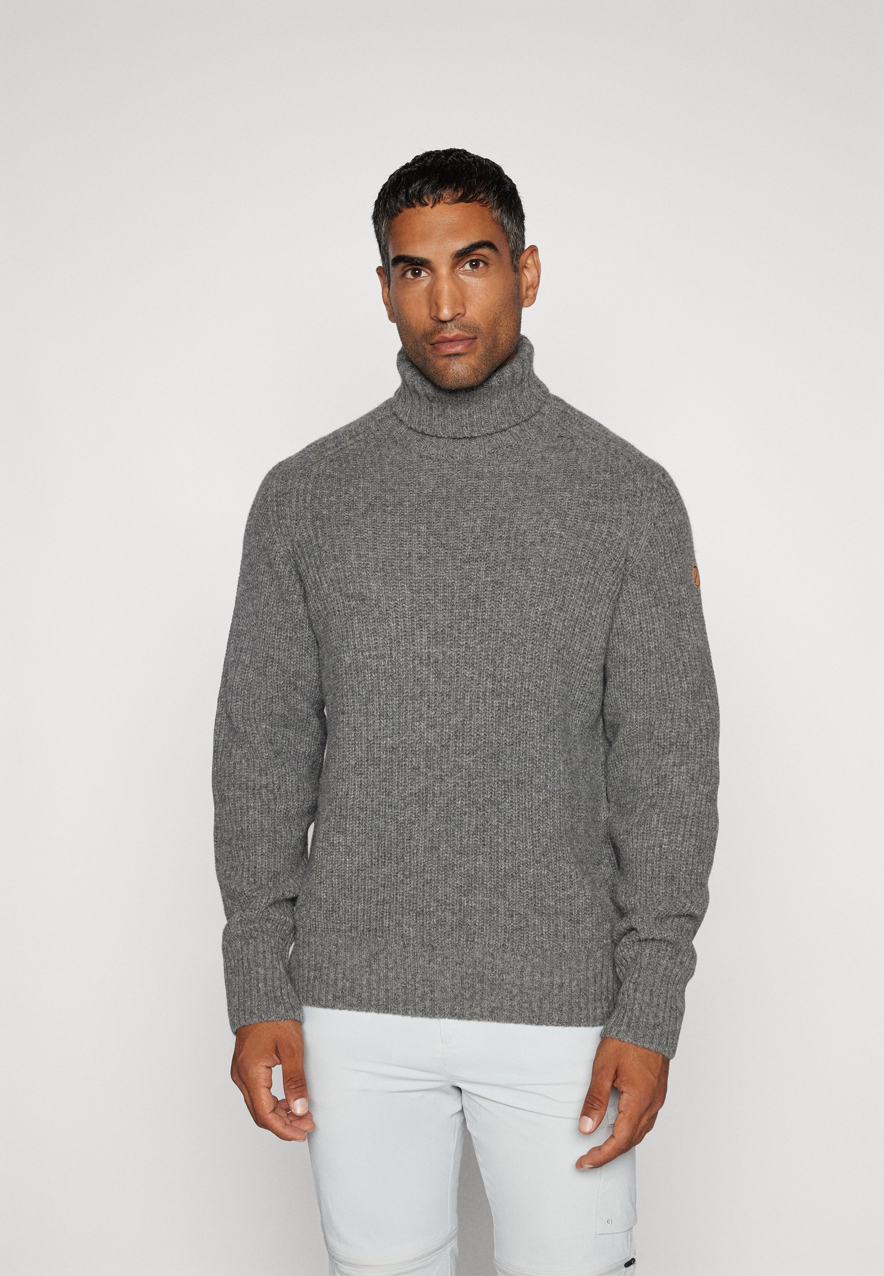Fjällräven ÖVIK ROLLER NECK SWEATER M - Trui - grey/grijs - Zalando.nl