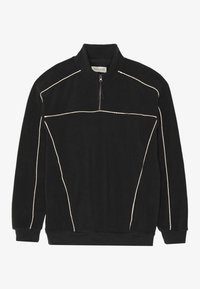 Fleece jumper - black