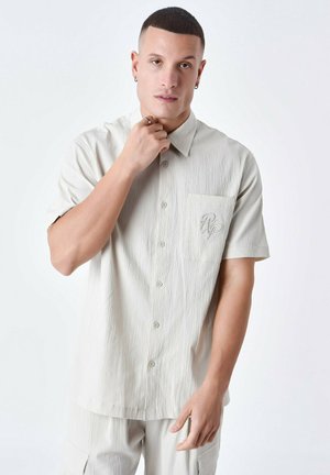 Project X Paris EFFET FROISSÉ A POCHES - Chemise - beige