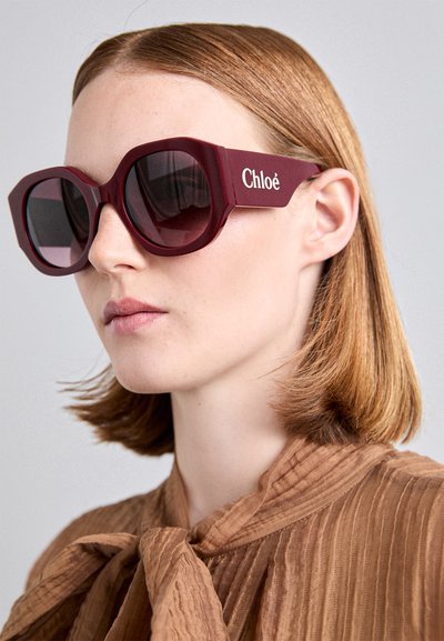 CHLOÉ Sunglasses - burgundy