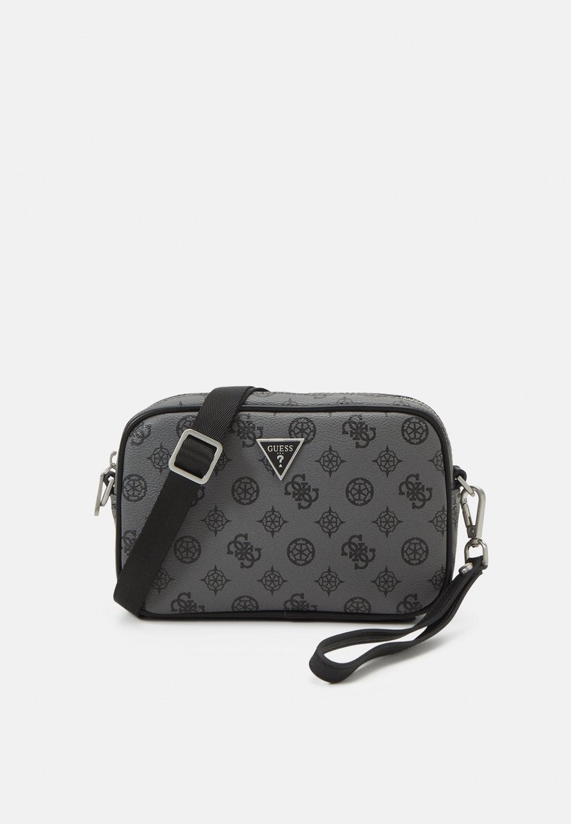 Guess PEONY SMALL NECESSAIRE UNISEX - Across body bag - grey - Zalando
