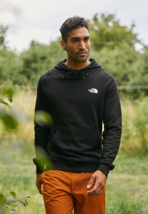 SIMPLE DOME HOODIE - Kapuzenpullover - black