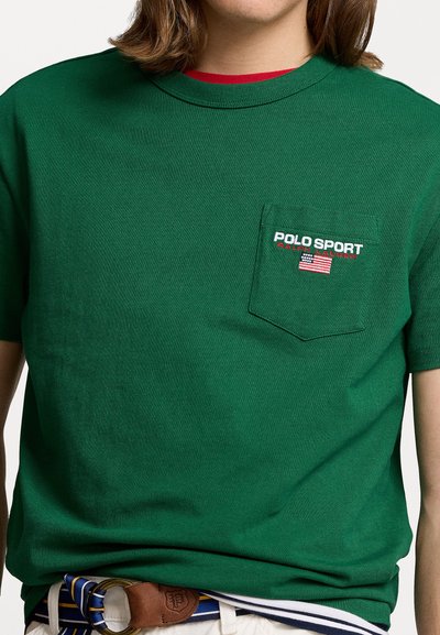 Polo Ralph Lauren SHORT SLEEVE - T-shirts - tennis green