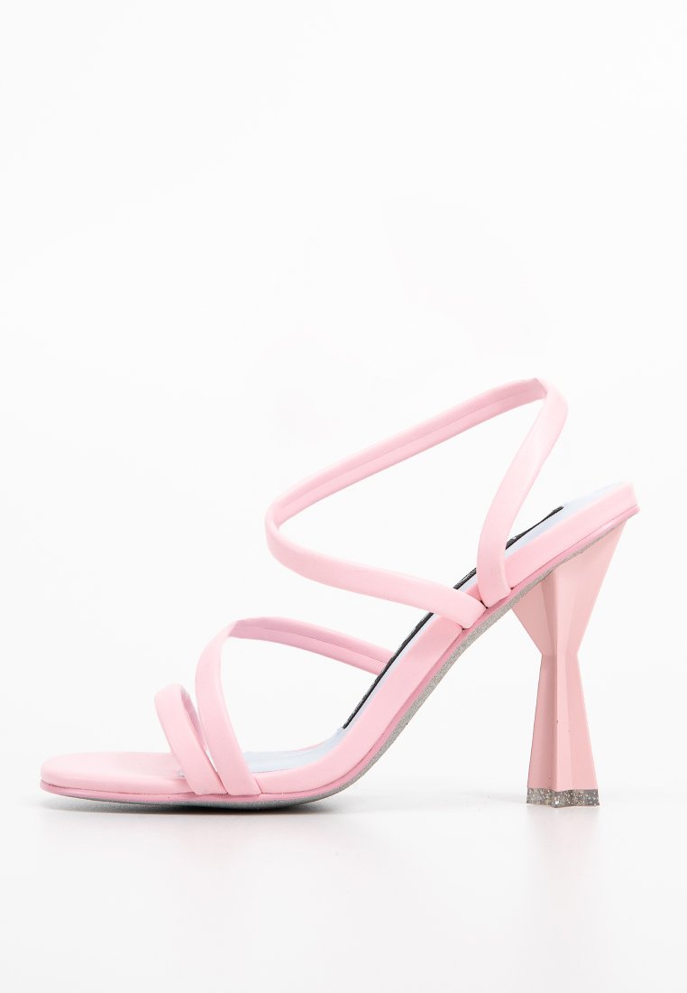 CHIARA FERRAGNI Sandalen met hoge hak donkerroze CHIARA FERRAGNI Sandalen met hoge hak donkerroze