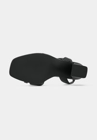 Zign Studio LEATHER - Sandalai su T formos dirželiu - black