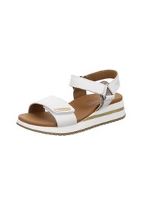 Mephisto JEANIE - Wedge sandals - weiß