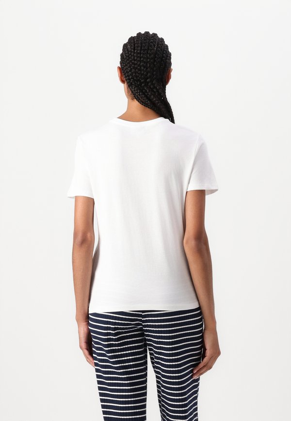 OLMGRY O NECK TEE  - Print T-shirt - cloud dancer3