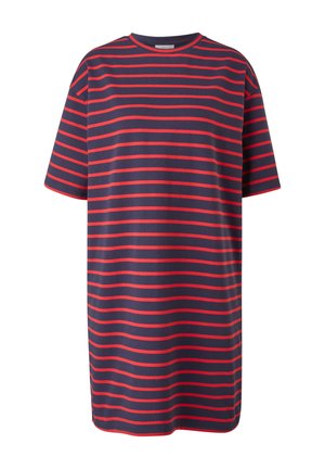 MIT STREIFEN - Jurk - navy