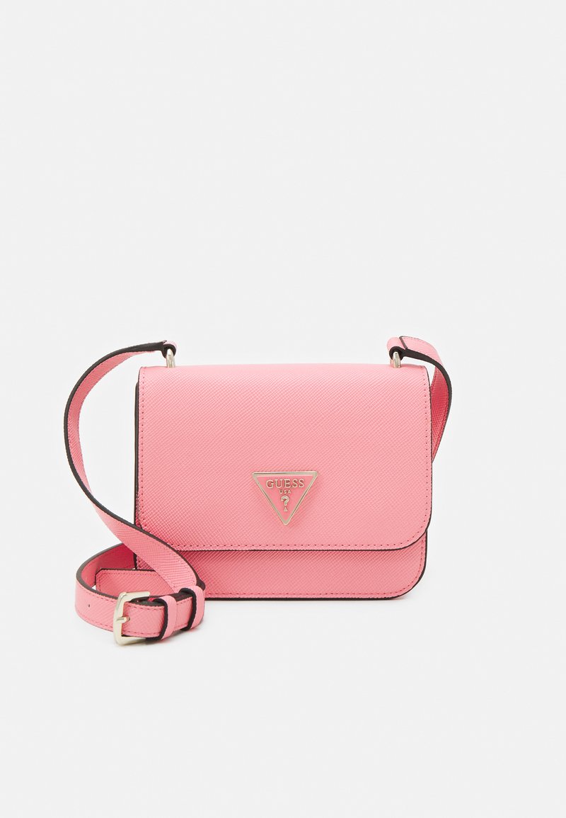 Guess NOELLE MINI CROSSBODY FLAP Across body bag rose/pink Zalando.ie