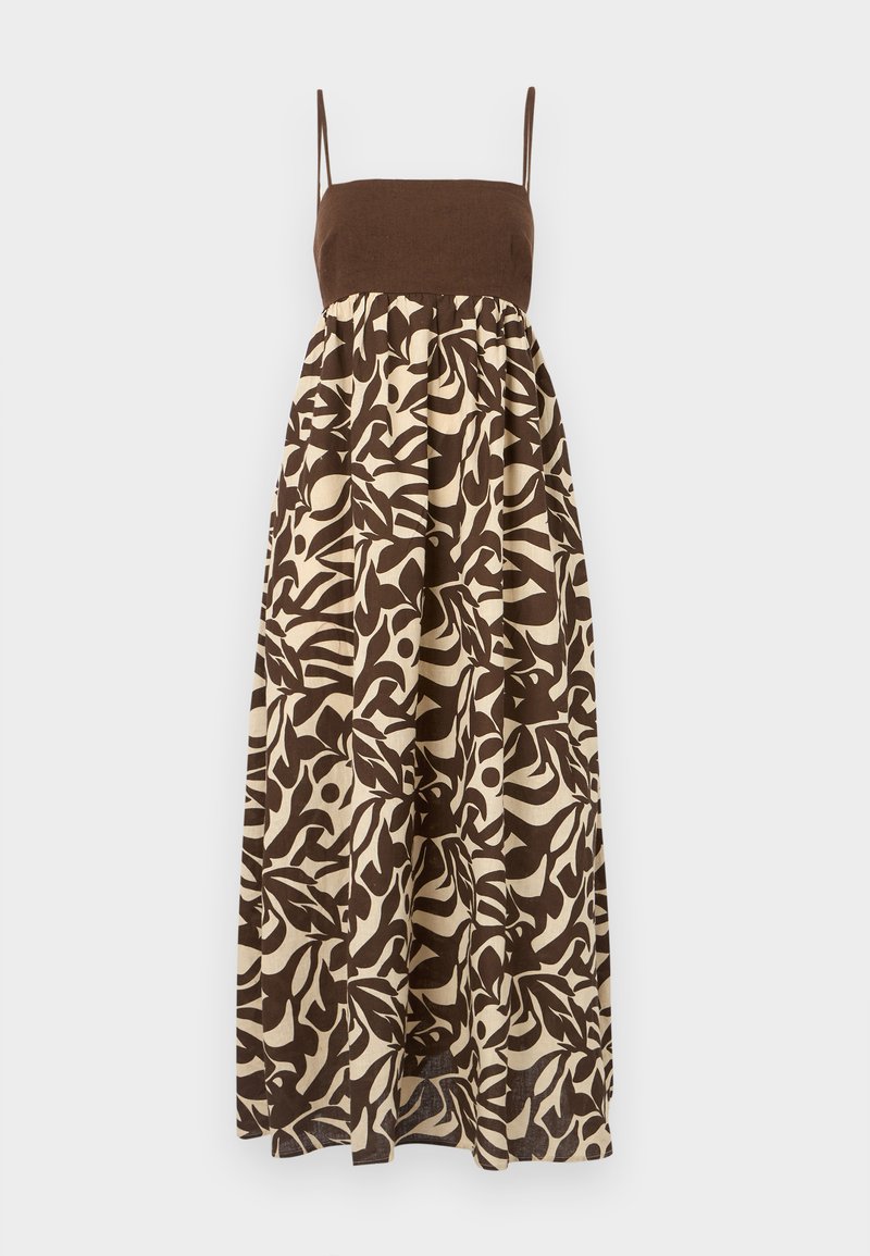 Abercrombie & Fitch Maxi-jurk bruin