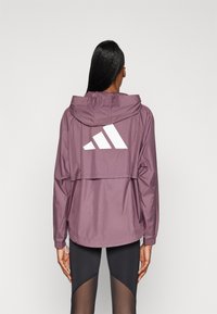 adidas Performance RDY HYPERGLAM  - Windbreaker - shadow fig/white