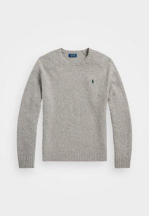 Polo Ralph Lauren SPECKLED WOOL BLEND CREWNECK SWEATER - Maglione - grey donegal