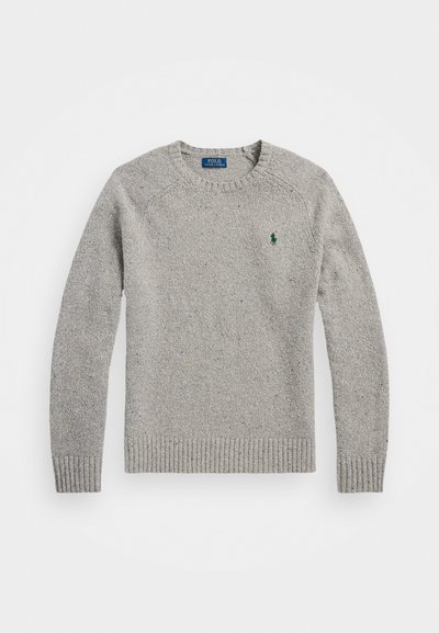 Polo Ralph Lauren SPECKLED WOOL BLEND CREWNECK SWEATER - Maglione - grey donegal