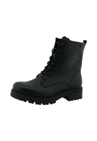 Mustang Botines con plataforma - black