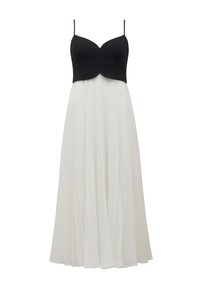 Forever New HARTFORD PLEATED DRESS - Koktélruha / Partiruha - black/white