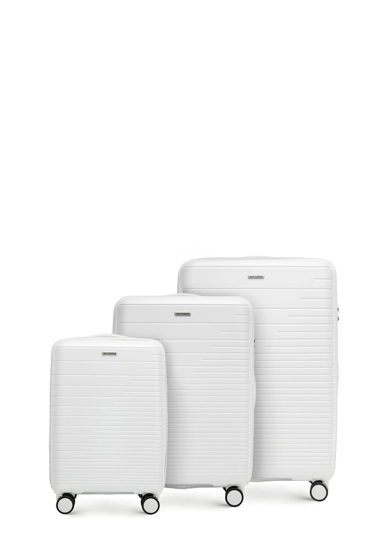 WITTCHEN LUGGAGE SET FROM POLYPROPYLENE - Luggage set - white