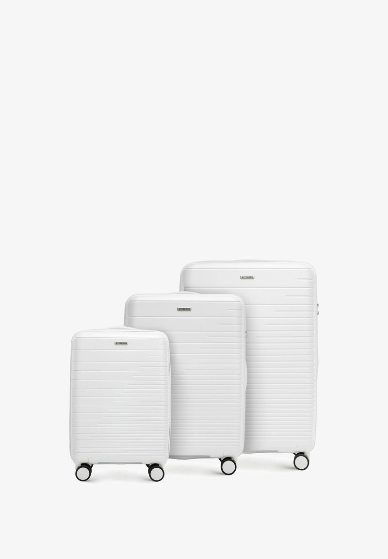 WITTCHEN LUGGAGE SET FROM POLYPROPYLENE - Kofferset - white