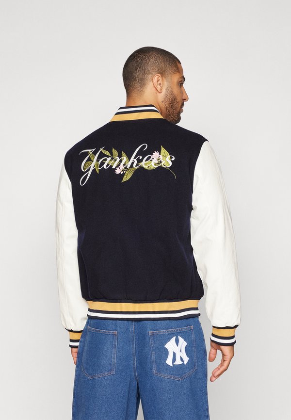 MLB NEW YORK YANKEES FLORAL VARSITY JACKET - Club wear