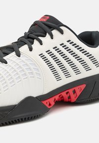 K-SWISS EXPRESS LIGHT 3 HB - Zapatillas de tenis para tierra batida - white/limo red