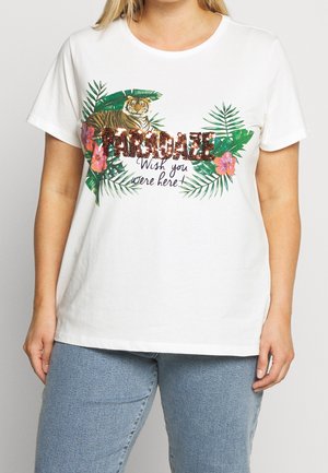 T-shirt imprimé - white