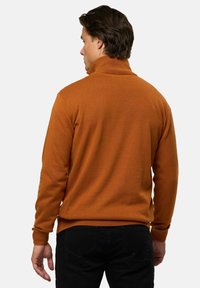 U.S. Polo Assn. BRISON HALF ZIP - Džemperis - pumpkin spice melange
