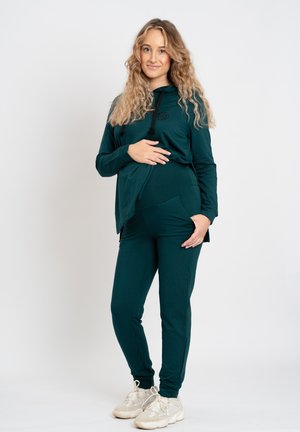 MATERNITY - Træningsbukser - dark green