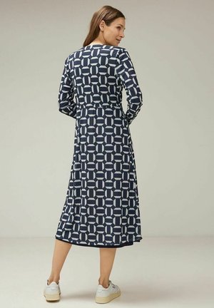 MESH PRINT - Robe de jour - blau