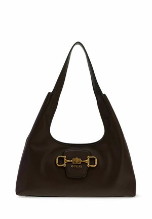 Guess, SUNSET SMALL HOBO BAG - Borsa a mano - brown