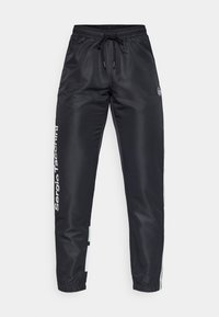 DENSO PANTS - Tréningruha alsók - black/birds egg green
