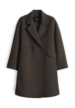 OPUS REGULAR FIT - Classic coat - midnight brown
