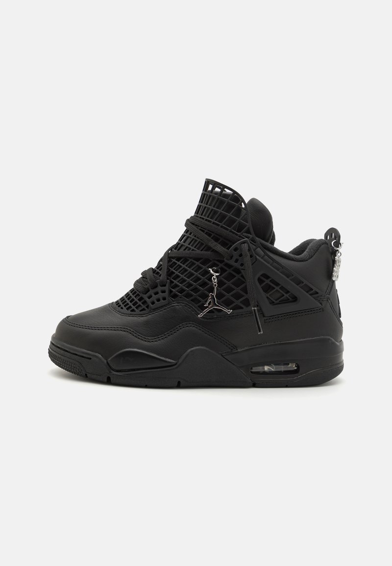 Jordan - AIR JORDAN 4 NET - Baskets montantes - black/metallic silver, Agrandir