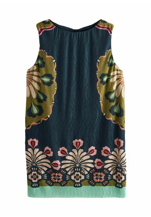 CRINKLE SLEEVELESS LONGLINE- REGULAR FIT - Tunika - placement ikat print