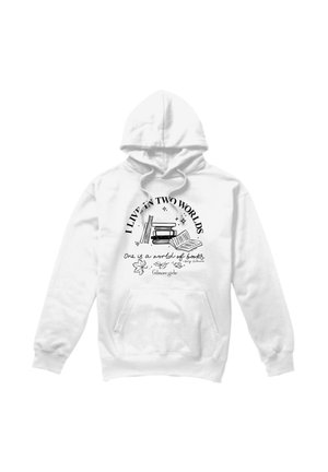Cotton Soul, GILMORE GIRLS I LIVE IN TWO WORLDS - Hoodie - white