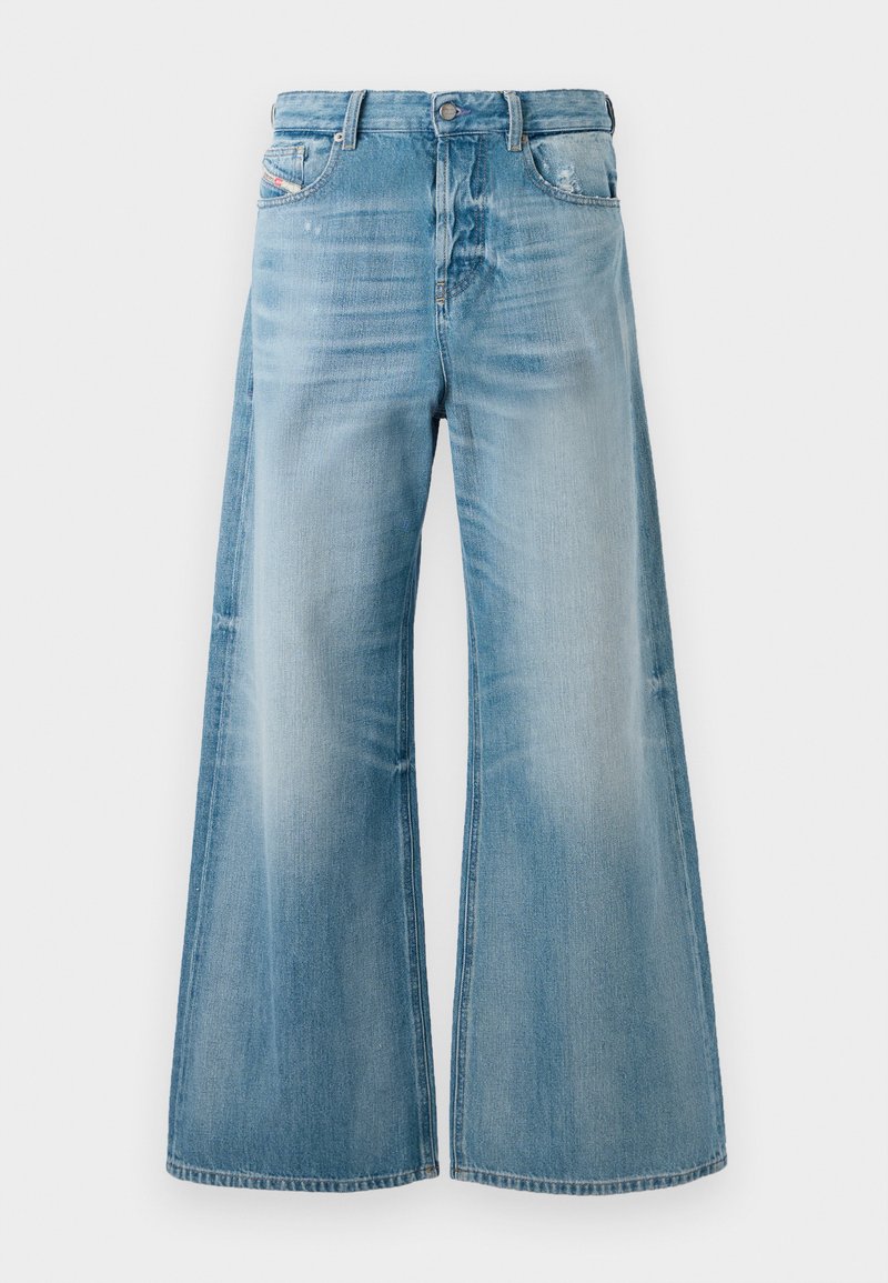 Diesel Flared Jeans blauw denim/bluedenim