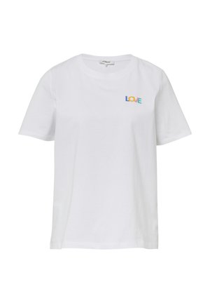 s.Oliver, T-shirt imprimé - weiß