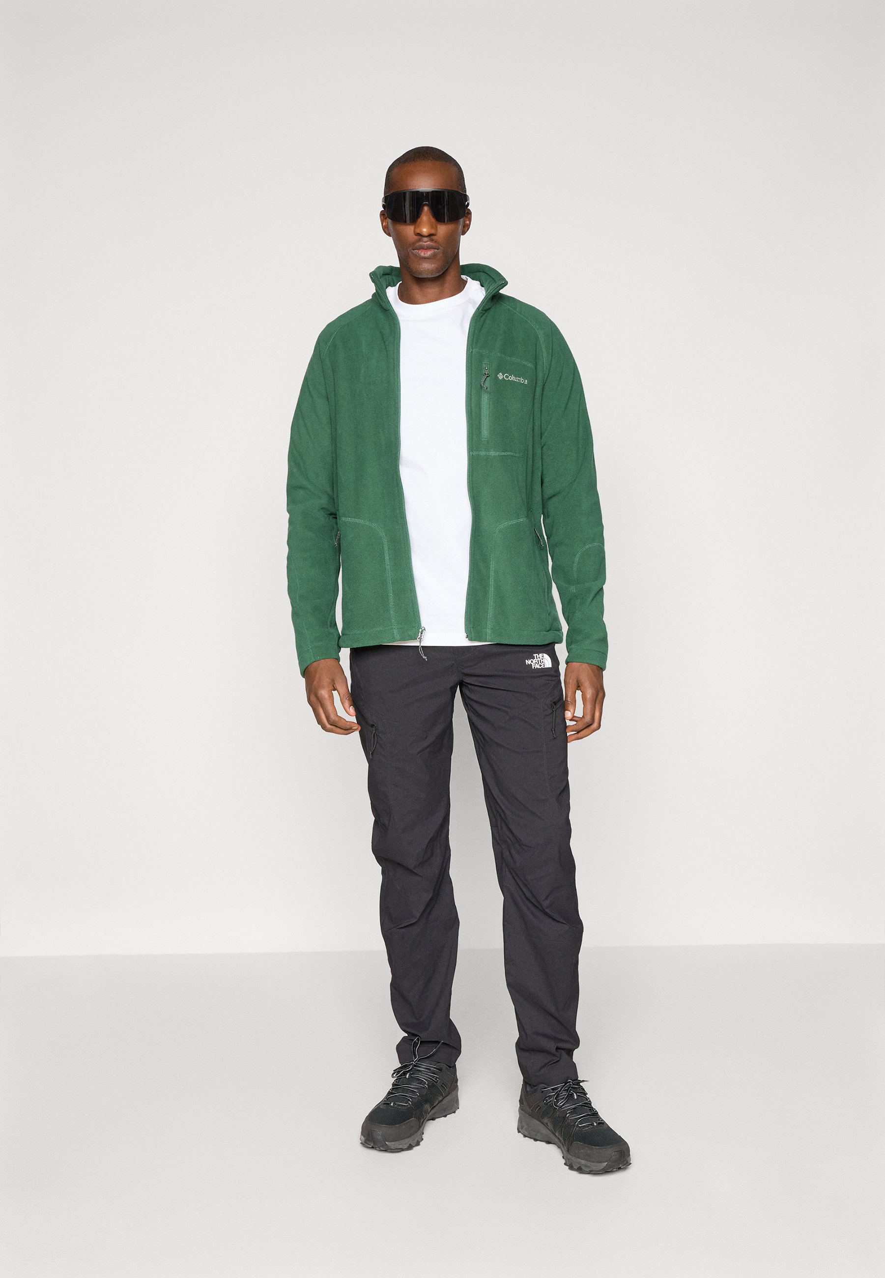 Columbia FAST TREK II - Fleece jacket - rain forest/dark green